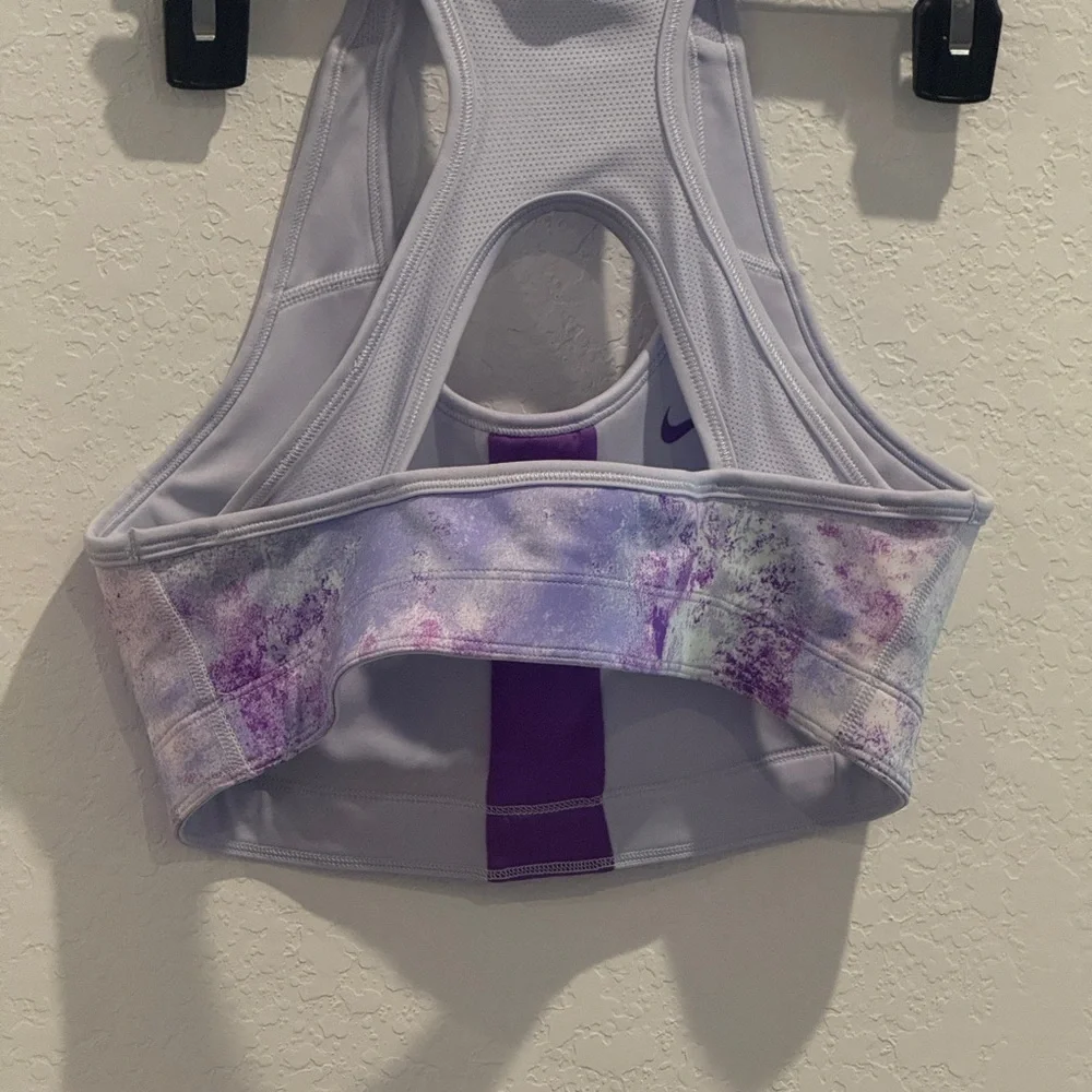 Nike Lavender and‎ Violet Reversible Sports Bra
